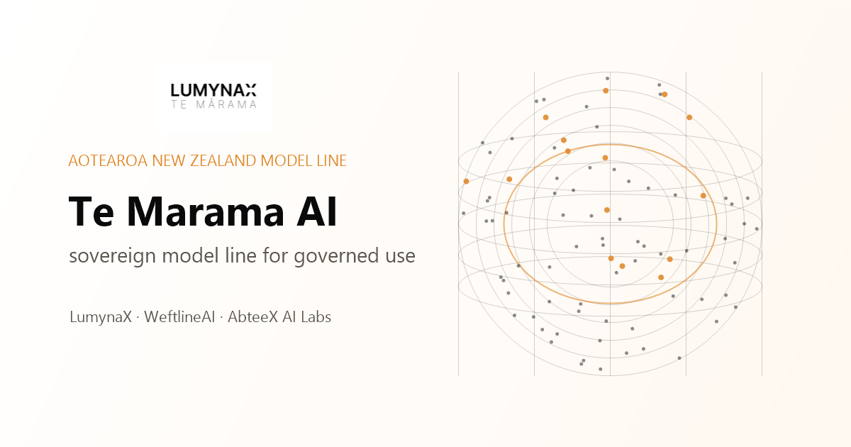 Te Marama AI sovereign model line from Aotearoa New Zealand